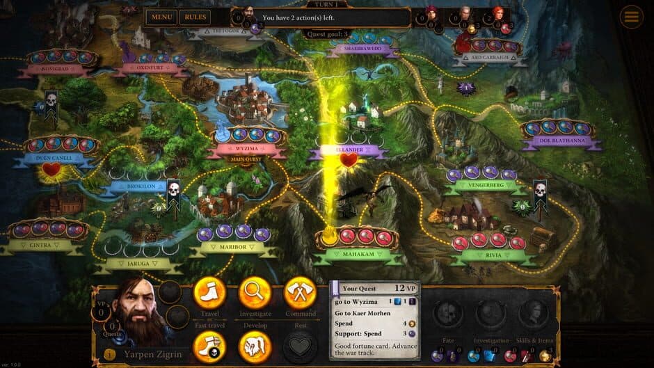 The Witcher: Adventure Game screenshot