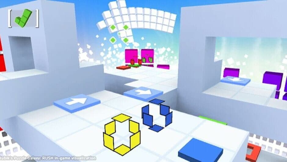 Rubik's Puzzle Galaxy: Rush screenshot