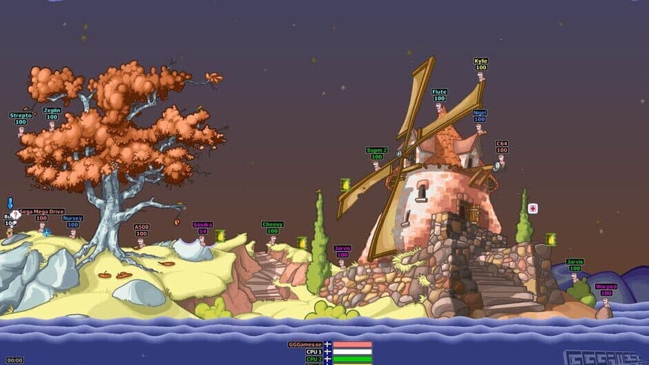 Worms 2 screenshot