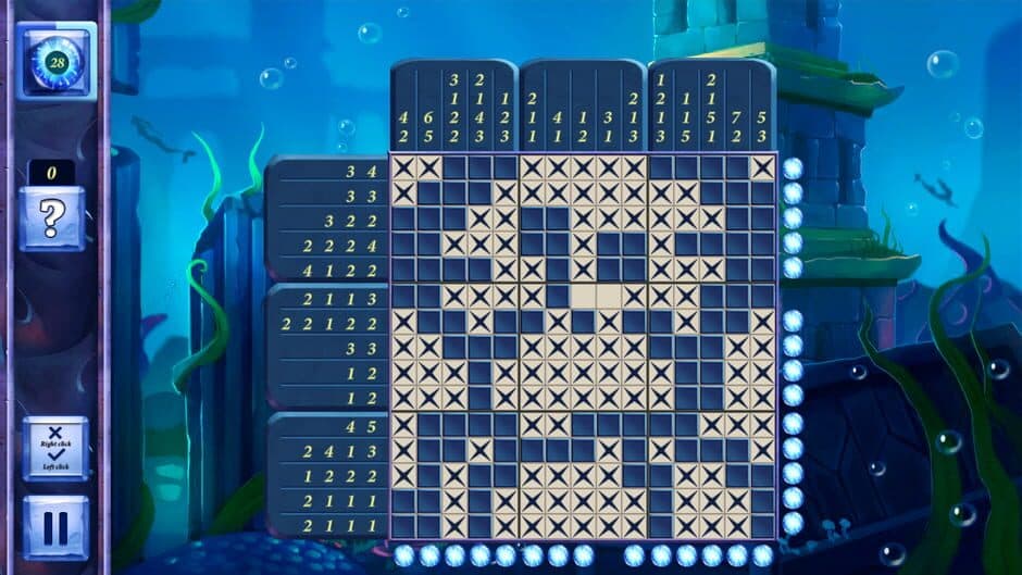 Picross Fairytale: Legend of the Mermaid screenshot