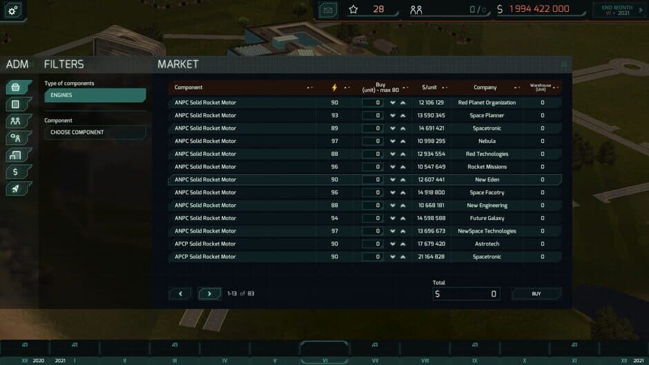 Race to Mars screenshot