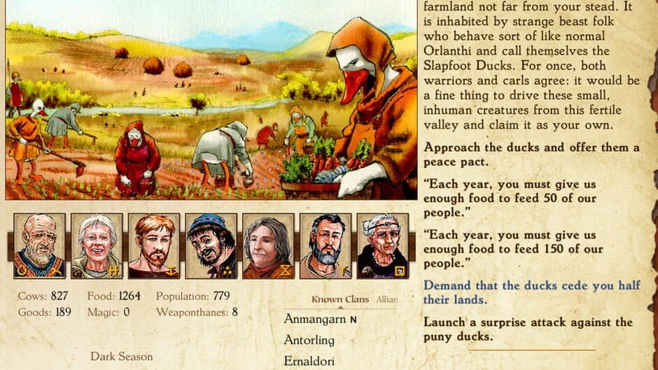 King of Dragon Pass screenshot
