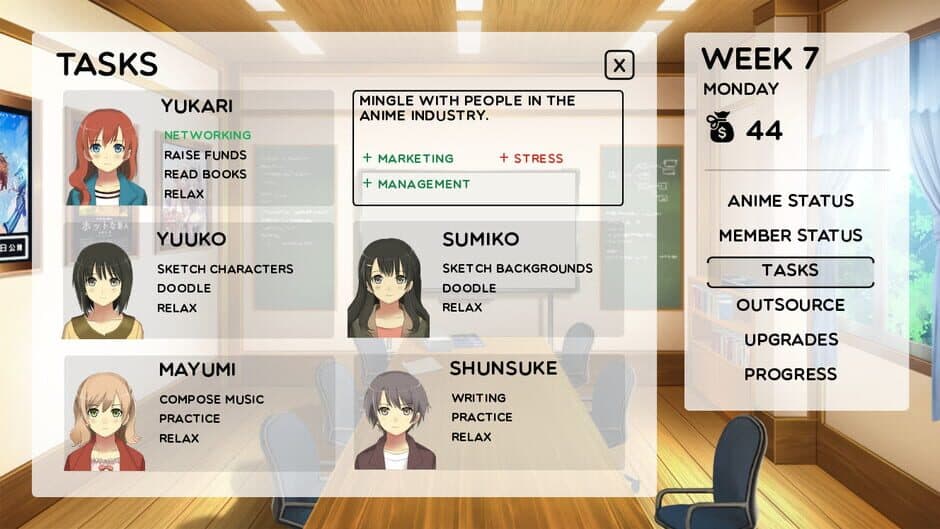 Anime Studio Simulator screenshot