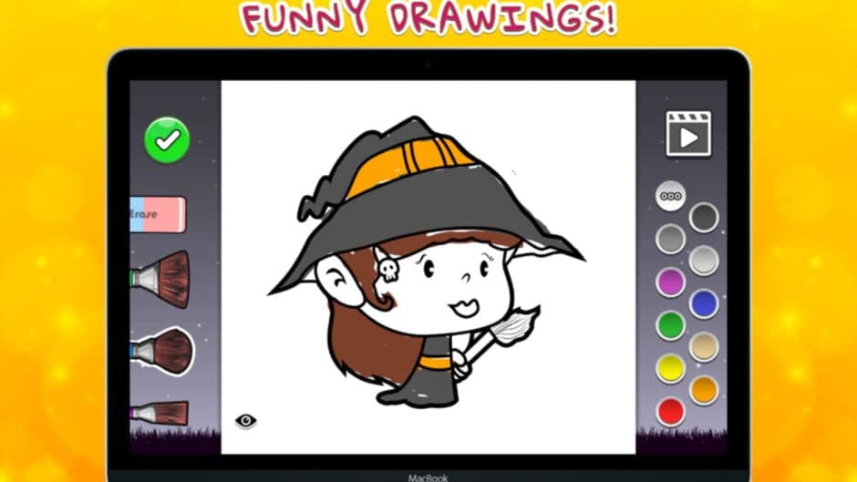 Coloring Book - Halloween screenshot