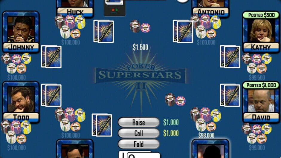 Poker Superstars II screenshot