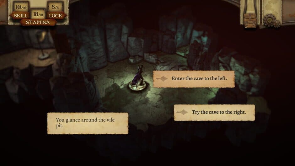 The Warlock of Firetop Mountain screenshot