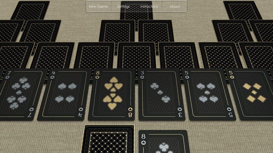 Solitaire screenshot