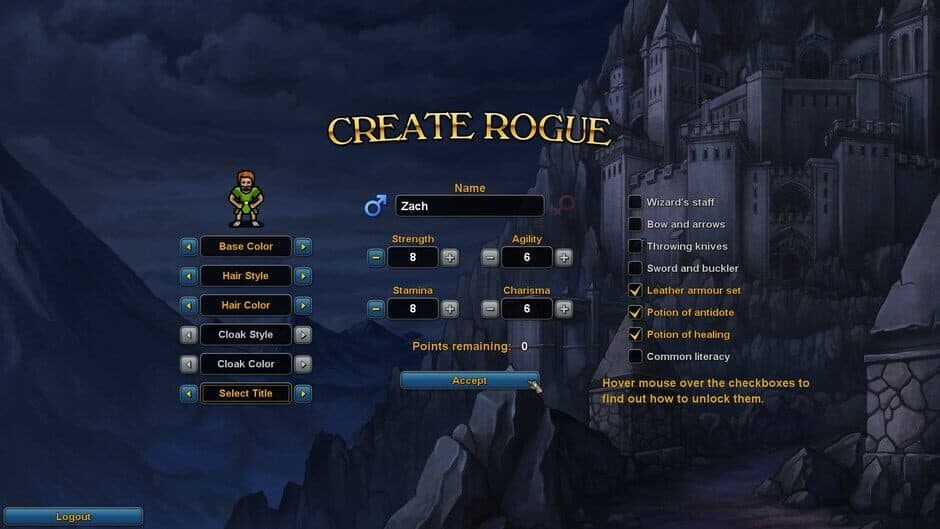 Rogue's Tale screenshot
