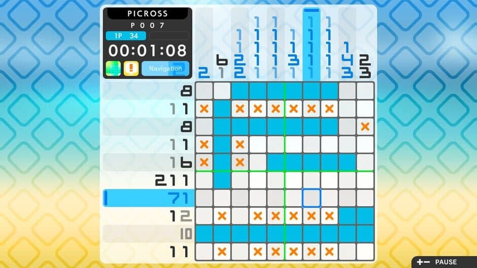 Picross S2 screenshot