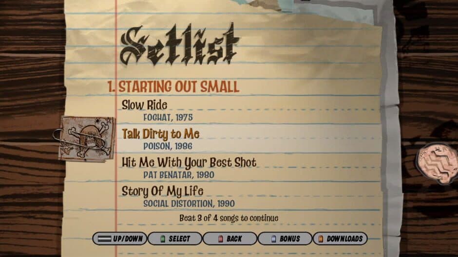 Guitar Hero III: Legends of Rock screenshot