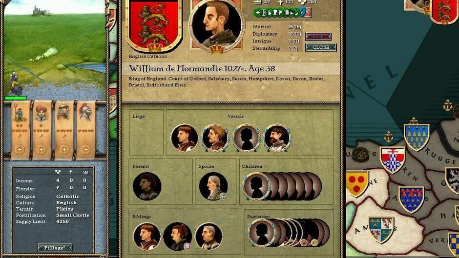 Crusader Kings screenshot