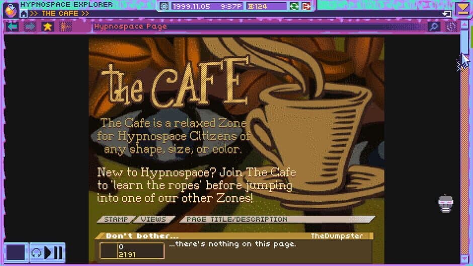 Hypnospace Outlaw screenshot
