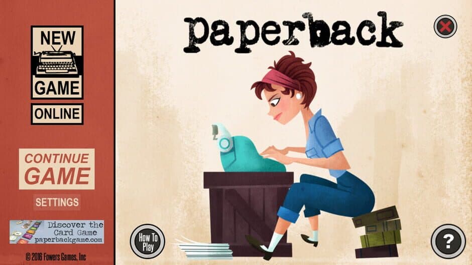 Paperback: The Game screenshot