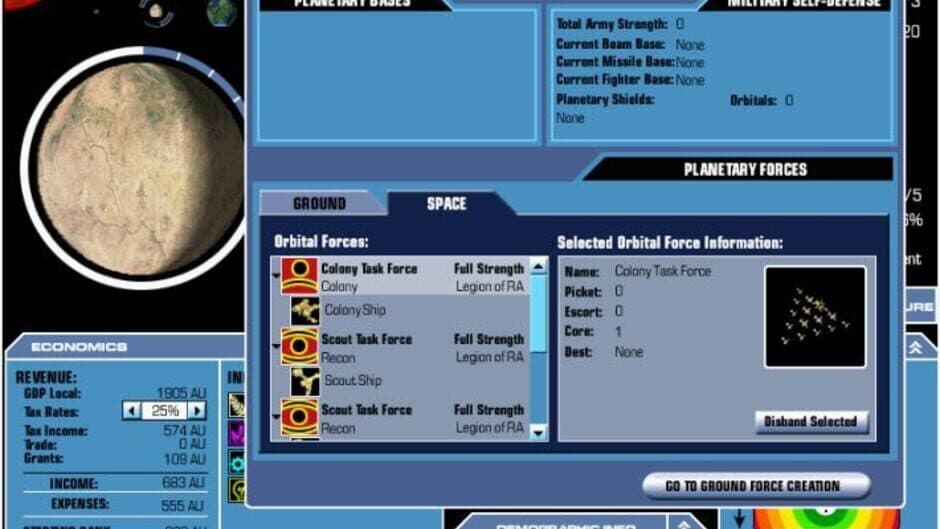 Master of Orion III screenshot
