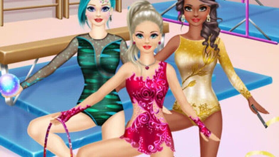 Gymnastics Salon - Makeup & Dressup Girls Game screenshot
