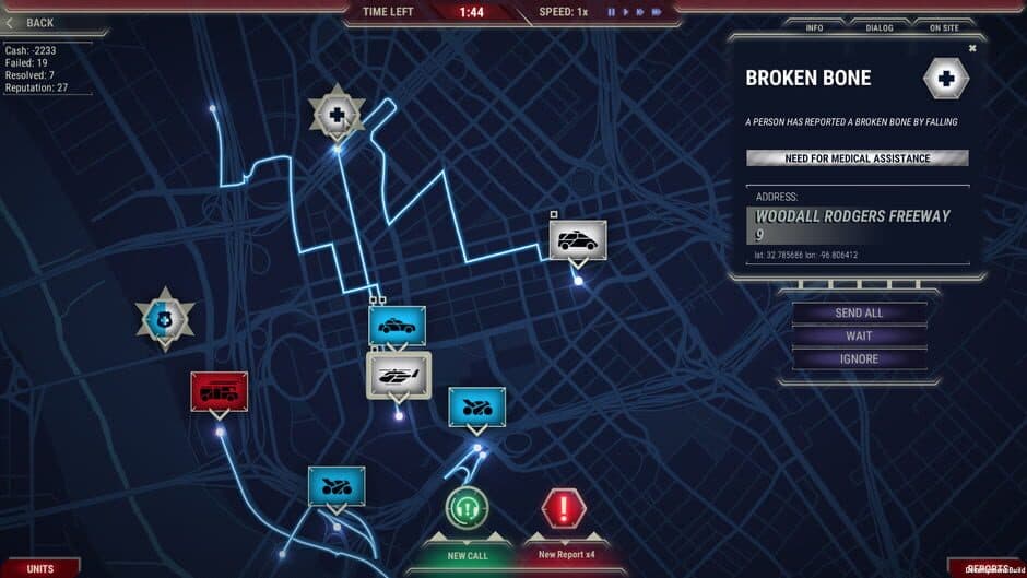 911 Operator screenshot