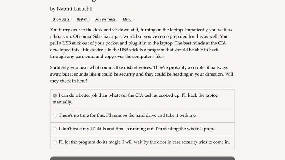 Undercover Agent screenshot