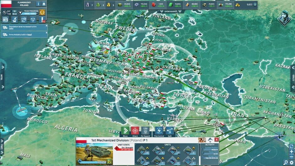 Conflict of Nations: World War 3 screenshot