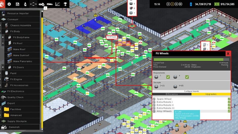 Production Line screenshot