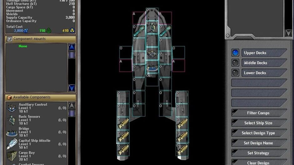 Space Empires V screenshot