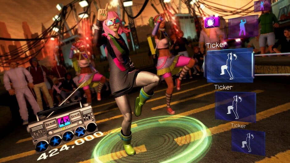 Dance Central screenshot
