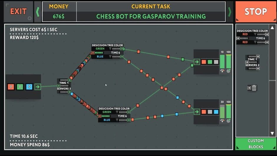 while True: learn() screenshot