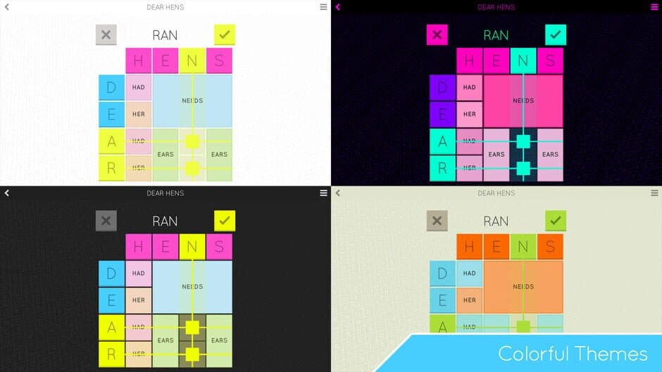 Sidewords screenshot