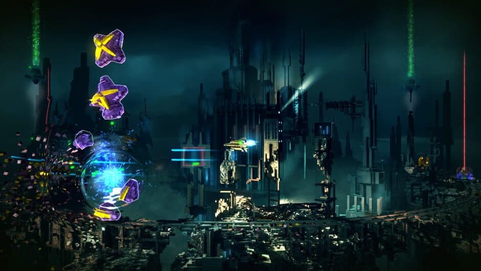 Resogun screenshot