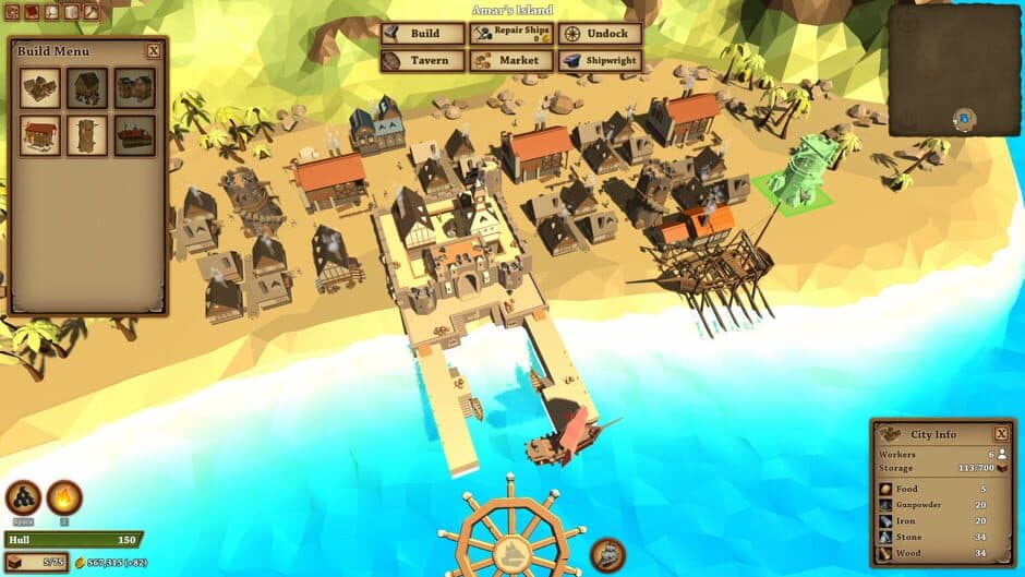 Pirates of the Polygon Sea screenshot