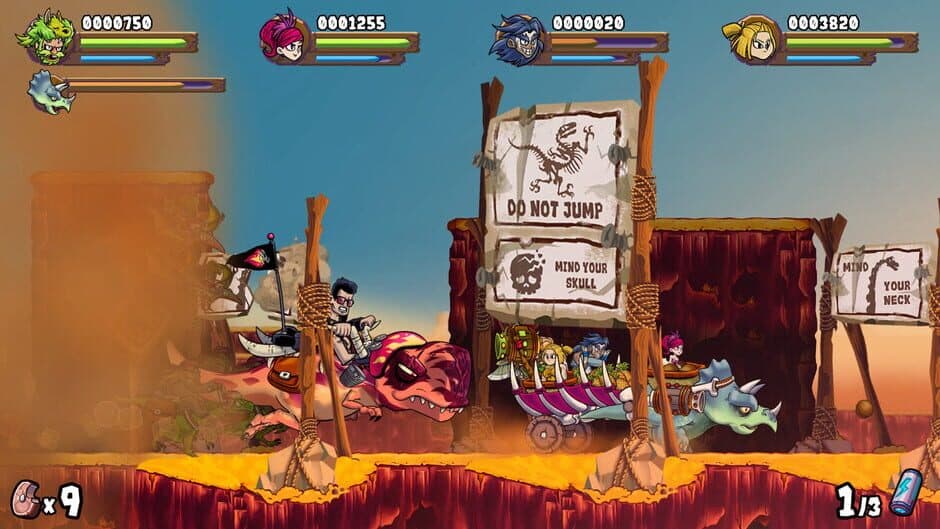 Caveman Warriors screenshot