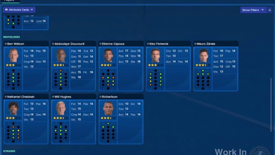 Football Manager 2018 screenshot