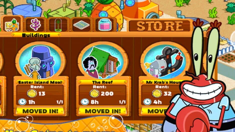 SpongeBob Moves In screenshot