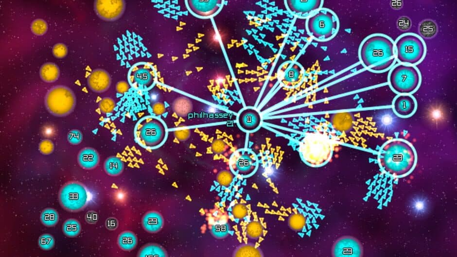 Galcon screenshot