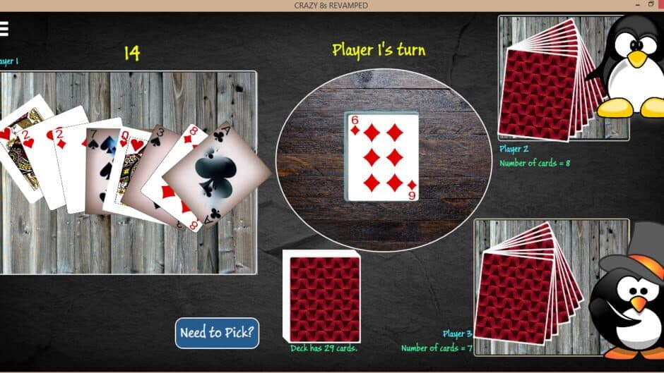 Crazy 8s Revamped screenshot