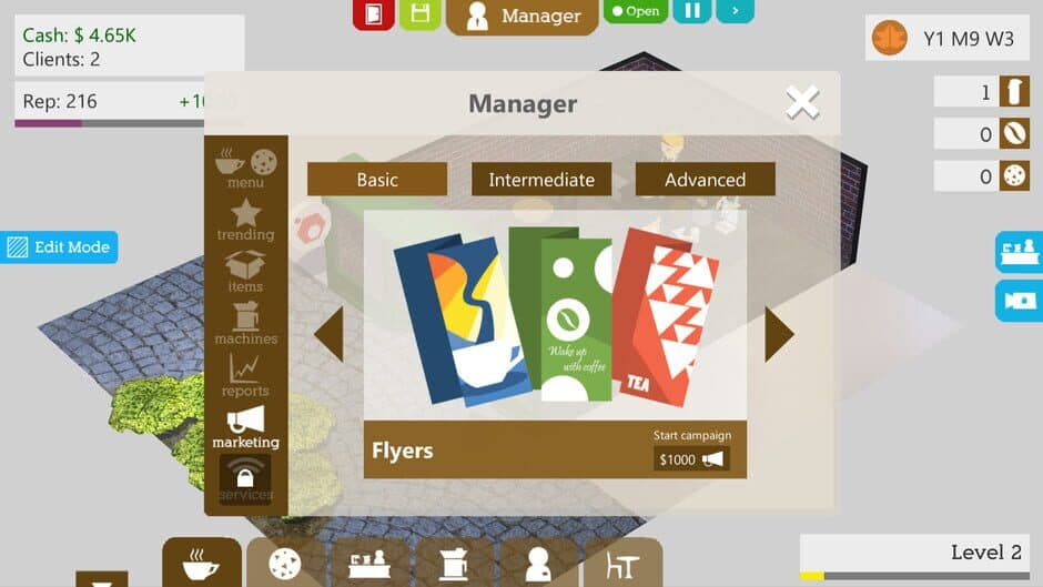 Coffee Shop Tycoon screenshot
