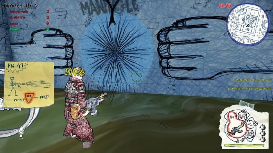 Drawn to Death screenshot