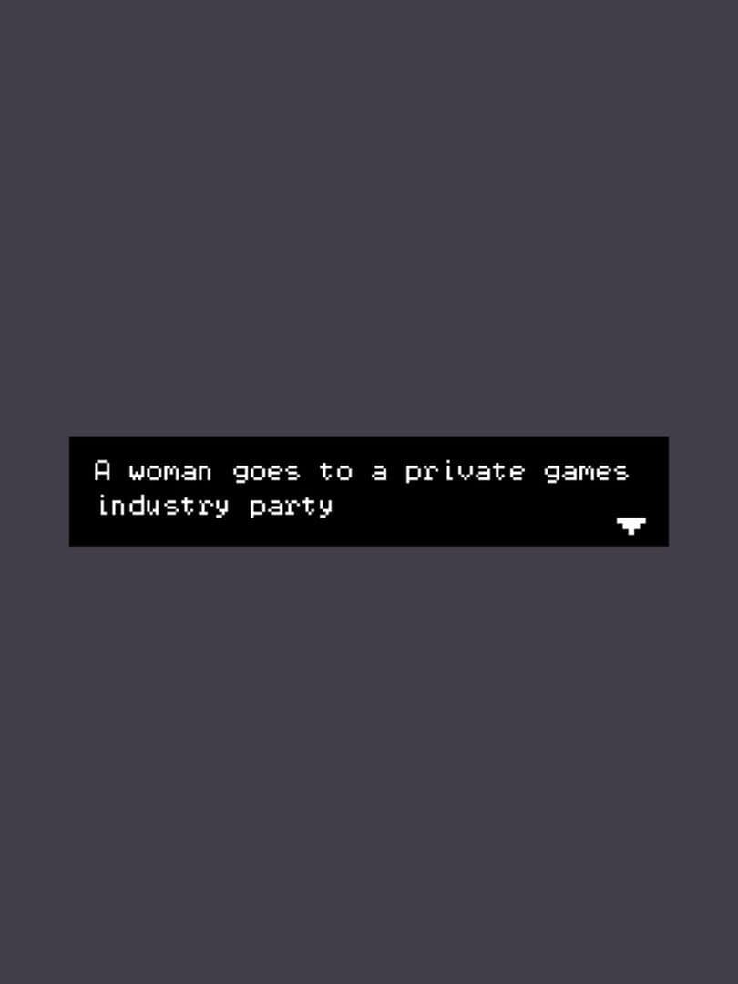 A woman goes to a private games industry party