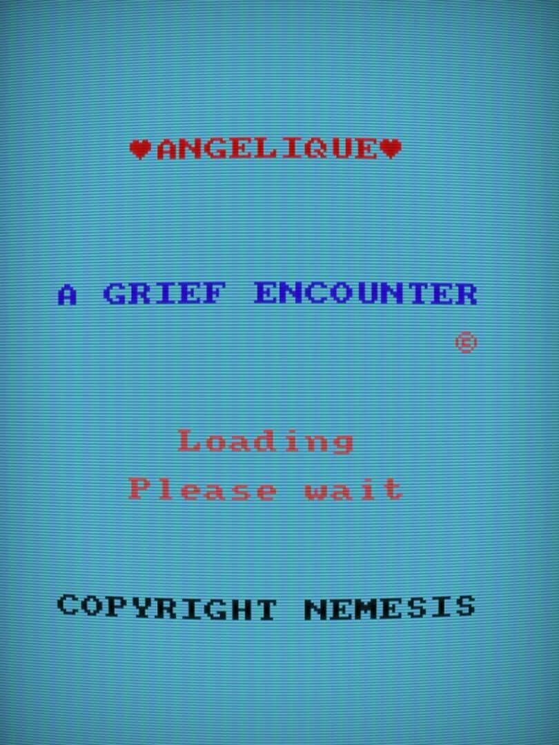 Angelique: A Grief Encounter