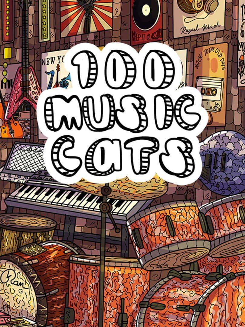 100 Music Cats