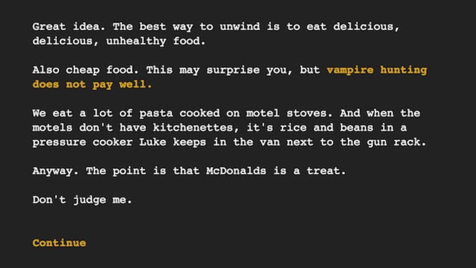 16 Ways to Kill a Vampire at McDonalds screenshot