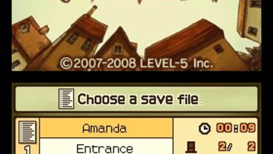 Professor Layton and the Curious Village screenshot