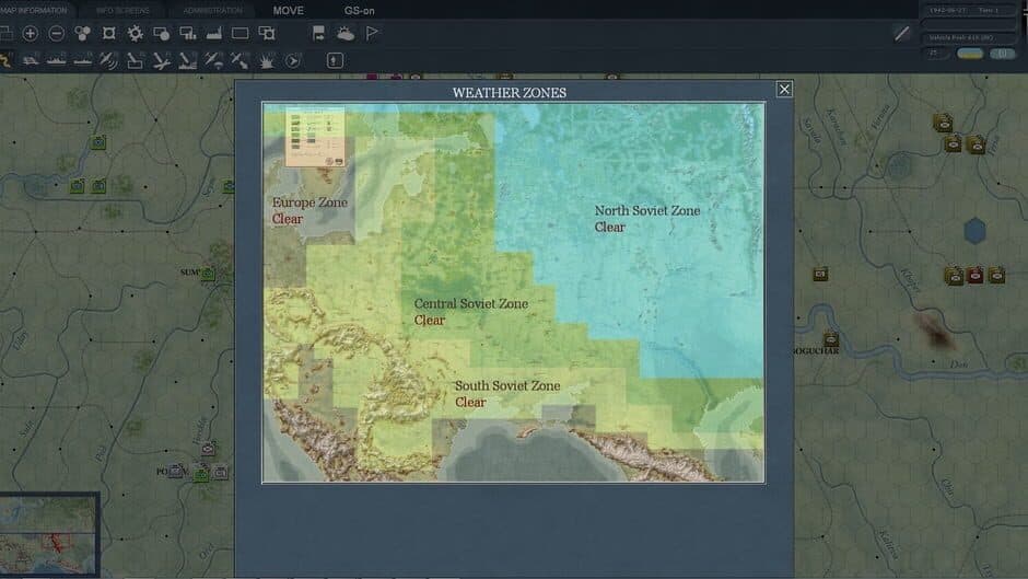 Gary Grigsby's War in the East screenshot