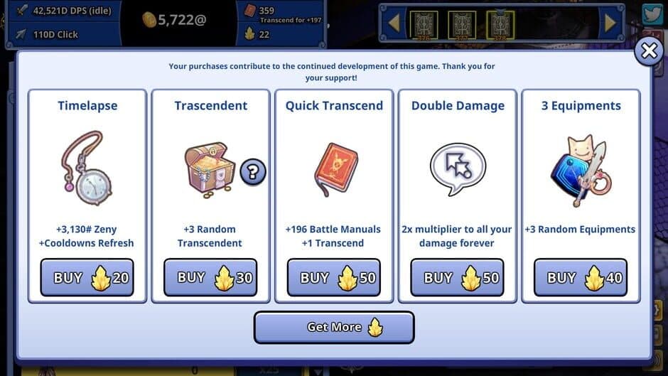 Ragnarok Clicker screenshot