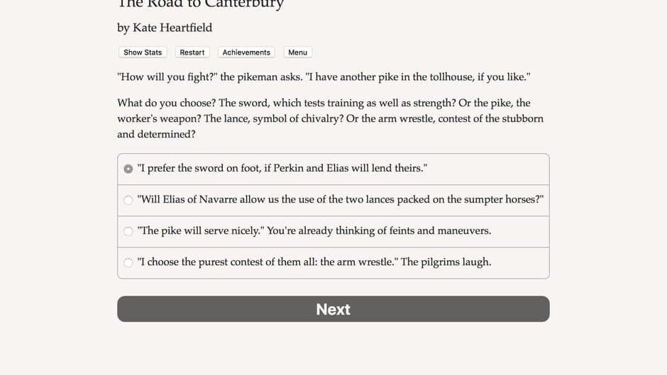 The Road to Canterbury screenshot