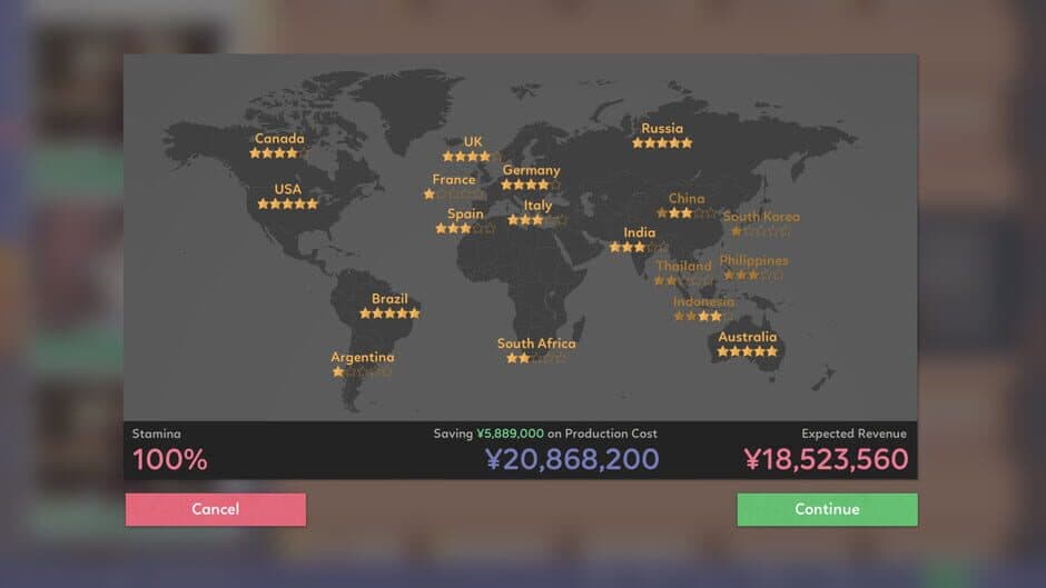 Idol Manager screenshot