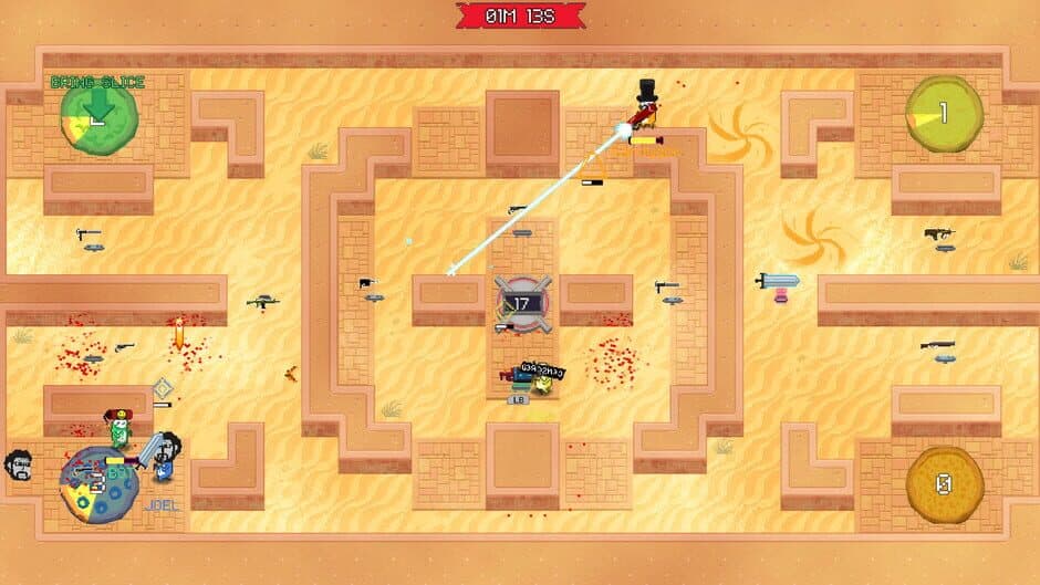 Battlesloths 2025: The Great Pizza Wars screenshot