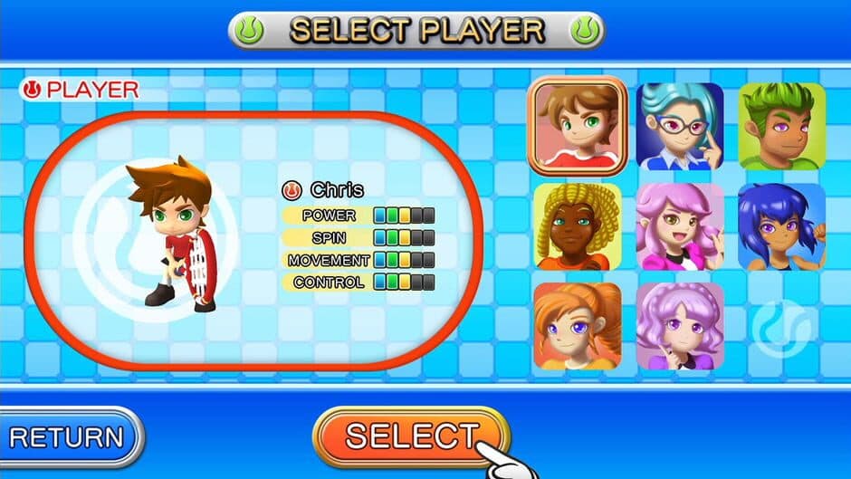 Tennis screenshot