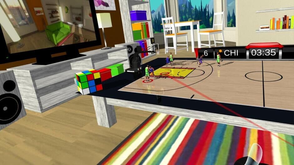 Tabletop Basketball VR screenshot