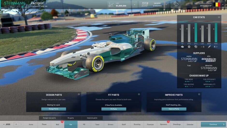 Motorsport Manager screenshot
