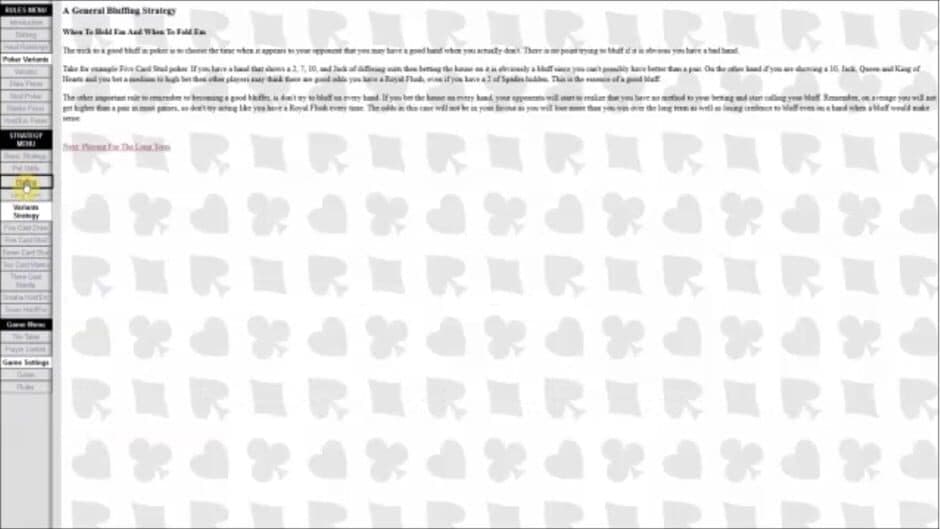 Casino Poker screenshot